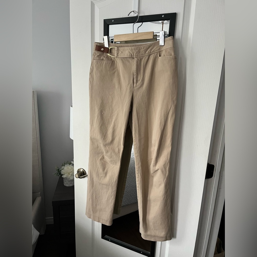 Ralph Lauren tan cotton pants